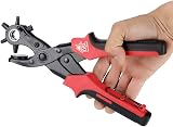 DSL Daily Supply Leather Hole Punch Tool Multi-Size Revolving Puncher with Ruler view 5