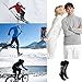 Heated Socks for Men and Women, Battery Powered Socks Heated Unisex to Keep You Warm All Day - Heated Ski Socks Must Have for Winter Weather - Patterns and Colors May Vary