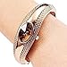Teresamoon watch , Lady Golden Oval Quartz Watch Bracelet Wrist watch