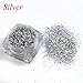 Aranher(TM) Gold Silver Laser Holographic Nail Glitter Powder Paillette Dust Pigments(Randomcolor)