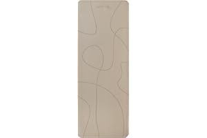 WeGym 4mm Cushioned Exercise Mat for Yoga & Pilates - Anti Slip, Polyurethane with Suede Top & Carrying Strap