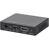 Monoprice Blackbird 4K HDMI Audio Extractor - 18Gbps, HDCP 2.2, 4K@60Hz, YCbCr 4:4:4, Digital And Analog Out
