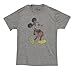 Mickey Mouse Classic Disney Vintage Style Mighty Fine Adult T-Shirt Tee Select Shirt Size: Large