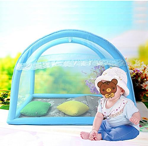 eonkoo Infant Nursery Bed Crib Canopy Inflatable Mosquito Net Netting Play Tent House...