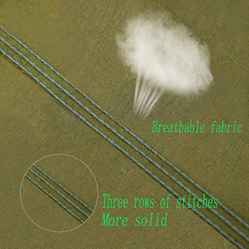 image for Toonshare Single & Double Camping Hammock with Mosquito/Bug Net, 9ft H