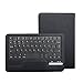 eTopxizu Keyboard Case for 7-8 Inch Universal Tablet,2-in-1 Wireless Detachable Removable Bluetooth Keyboard Leather Travel Windows Android iOS Carrying Cases Cover Holder Folio+Stand(Black)