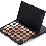 Mandy 40 Colors Cosmetic Powder Eyeshadow Palette Makeup Set Matt (A)