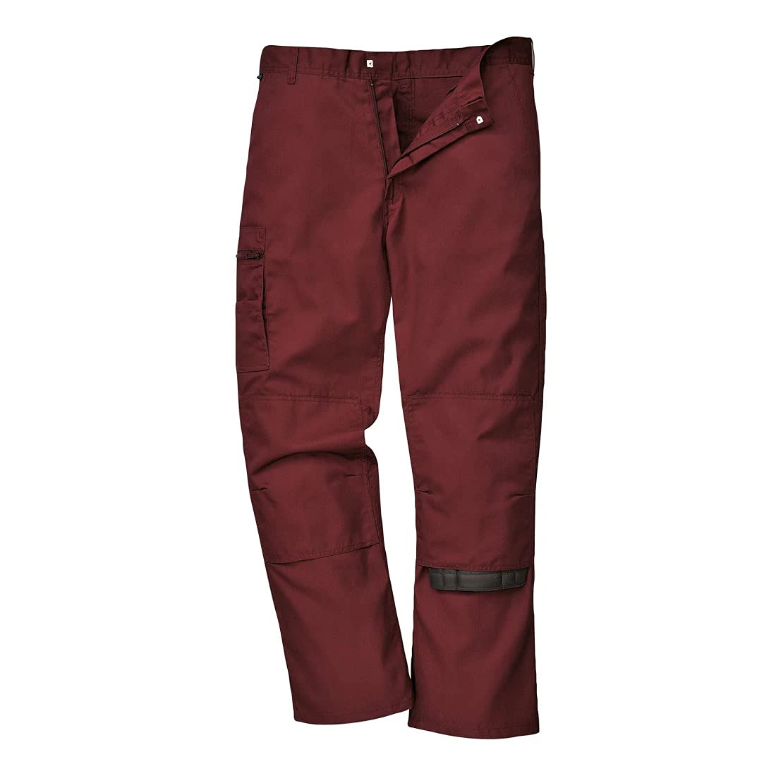 Portwest S891MAR100 Bradford Trouser, Regular, Size: 100, Maroon