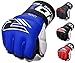 RDX Cow Hide Leather MMA Grappling Gloves Cage Fighting UFC Sparring Glove Training T1