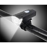 Farol Lanterna Bike Recarregável 3 Funções Prova D'água