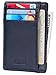 kinzd Slim Wallet RFID Front Pocket Wallet Minimalist Secure Thin Credit Card Holder (One Size, A Napa Blue) …
