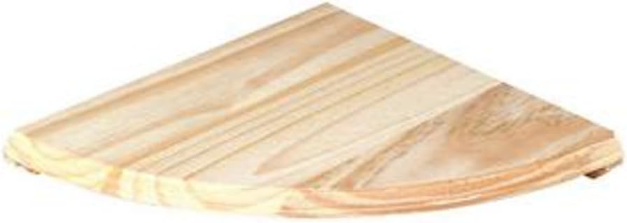 Core Natural Wood Corner Shelf Kit, 380mm
