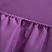 Honeymoon 1800 Brushed Microfiber Bed Sheet Set, Ultra Soft, Full - Purple
