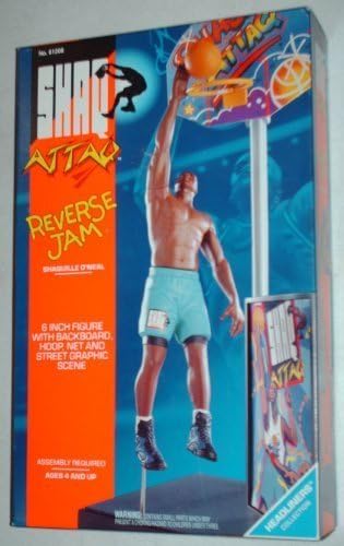 SHAQ ATTAQ Shaquille O'Neal Reverse Jam Kenner Headliners Collection