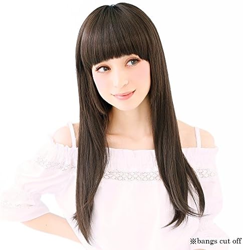 Daily Use Wig Nadeshiko Black Japanese Medium Straight Hair For Woman Heat-resistant