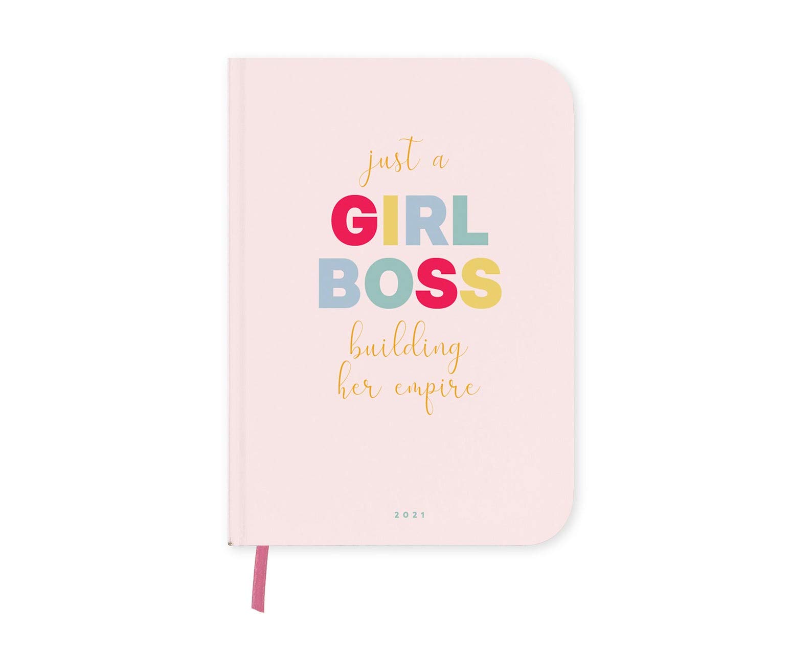 Just A Girl Boss Building Her Empire 2021 Planner - Weekly Planner - 2021 Weekly Planner with Stickers