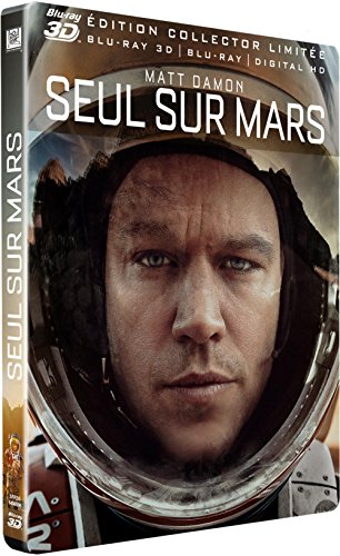 Seul Sur Mars - Combo Blu-Ray3d + Blu-Ray+ Digital Hd - Édition Collector Limitée Boîtier Steelbook