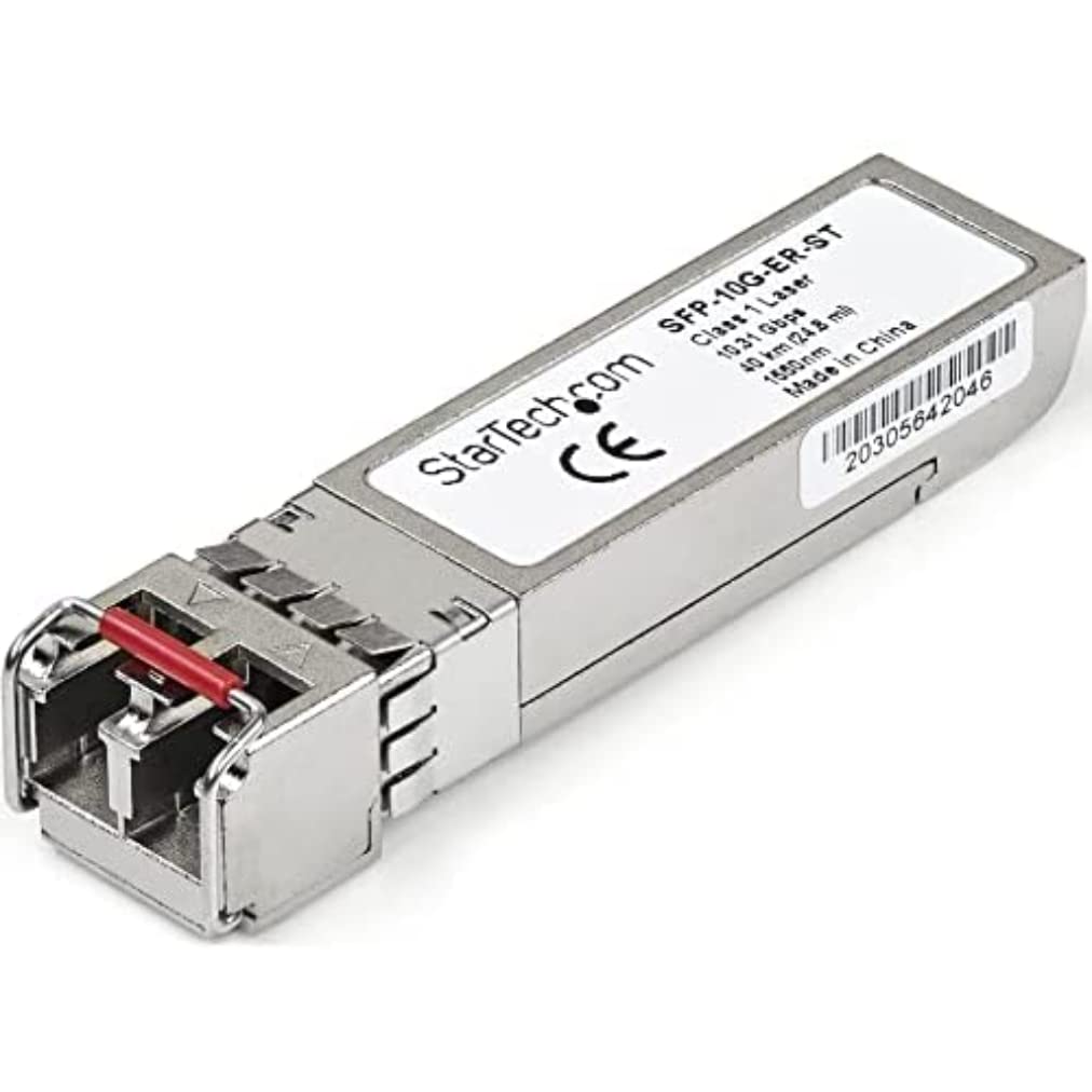 StarTech.com SFP10GERST Cisco SFP-10G-ER Compatible SFP+ Module, 10GBASE-ER Fibre Optical Transceiver — image 1