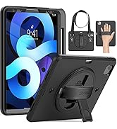 SEYMAC iPad Air 4th Generation Case iPad Pro 11 inch Case 2021/2020/2018 Full Protection Shockpro...