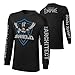 WWE The Shield Shield United Long Sleeve T-Shirt Black Large