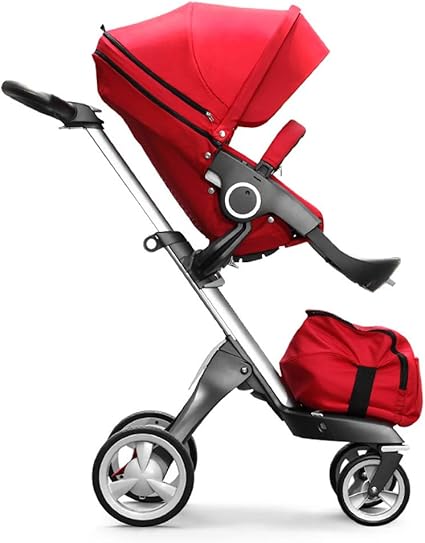 Gemmry Poussette De Bebe Luxe Multifonction Pliant Landau Peut S Asseoir Peut Mentir Chariot A Bebe Paysage Eleve Poussette Bebe Poids Leger Poussette Jusqu A 25 Kg Rouge Amazon Fr Bebes Puericulture