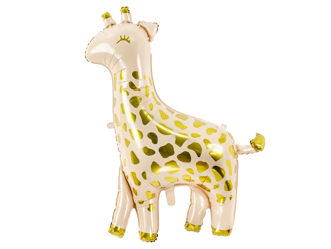 PartyDeco Giraffe Foil Balloon -Multicolor Giraffe Balloon, 80 x 102 cm, Perfect for Birthdays and Easter, Animal Party Decoration