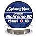 Genuine Lightning Vapes 28 AWG Nichrome 80 Wire 50'