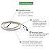ALITOVE 3.2ft WS2812B Individually Addressable Digital RGB LED Strip 144 Pixels High Density Magic Dream Color Programmable LED Pixel Rope Light Not Waterproof White PCB 5V DC