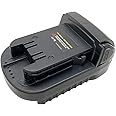 QINIZX Battery Adapter for Bosch to Milwaukee M18 18V Lithium-Ion Cordless Tool, Convert Bosch 18V Lithium Battery BAT609 BAT612 to Milwaukee 18-Volt Lithium Battery Converter