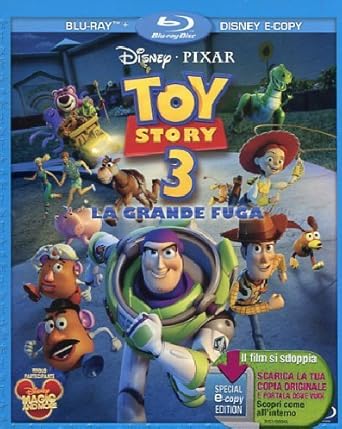 Toy Story 3 La Grande Fuga E Copy Blu Ray It Import Amazon De Lee Unkrich Dvd Blu Ray