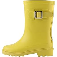 OAKI Kids Rubber Rain Boots with Buckle