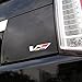 TK-KLZ for Cadillac 3D Metal High Performance Engine V Logo Car Side Fender Rear Trunk Emblem Badge Decals sticker for Cadillac SRX XTS ATS CTS CTS EXT ATS-L COUPE Hybrid ESCALADE Decoration