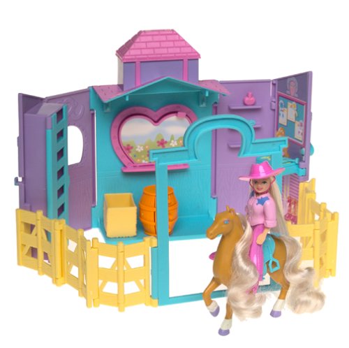 polly pocket horse set