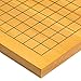 Yellow Mountain Imports Shin Kaya Veneer 0.8-Inch (2-Centimeter) Beginner's Reversible Go Game Board (Goban) with 9x9 / 13x13 Playing Fields for Learning and Quick Games