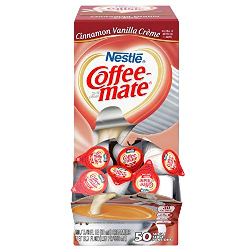 Coffee-mate Liquid Creamer Singles - Cinnamon Vanilla Creme - 50 ct - Thumbnail 3
