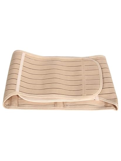 Belly Bands Support Body Sculpting Underwear Maternity Girdle Belly Abdominal Belt Waist Abdomen Breathable Beige