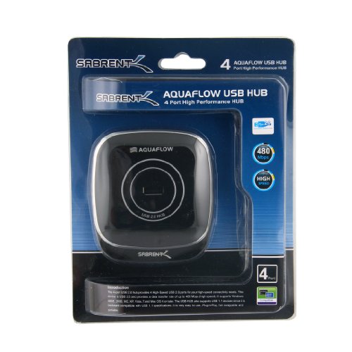 SABRENT 4-Port Usb Powered High Performance USB 2.0 Hub USB-AHUB