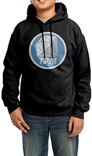 Boys Girls The Diamond DanTDM Logo Fleece Hoodie Sweatshirt M