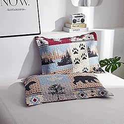 Rustic Quilt Queen/Full Size, Lodge Cabin Bedding
