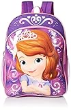 Disney Little Girls Sofia 16 Inch Backpack, Purple, One Size