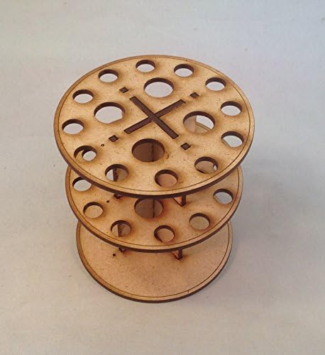 MDF Paint Brush Rack Holder v1 Miniature Model Painting FAST SHIPPING US SELLER