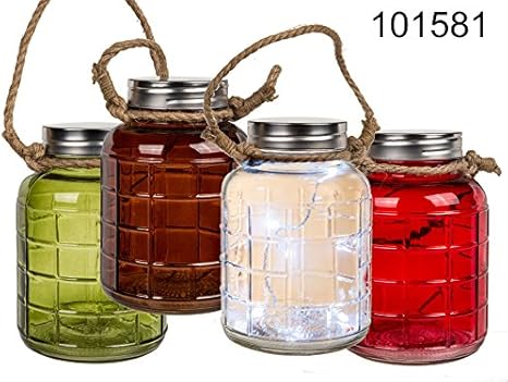 Deko-Glas mit 5 LED - 1016 ~: Amazon.de: Küche & Haushalt