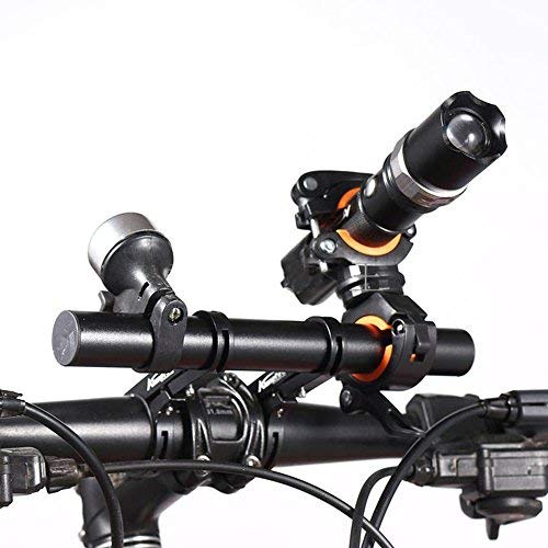 Bike Handlebar Extender- Include Hex Wrench- Carbon Fiber Bicycle Handlebars Extensions Speedometer Phone Holder Stroller Handle Extension Bikes Light Mount Extenders Clamp