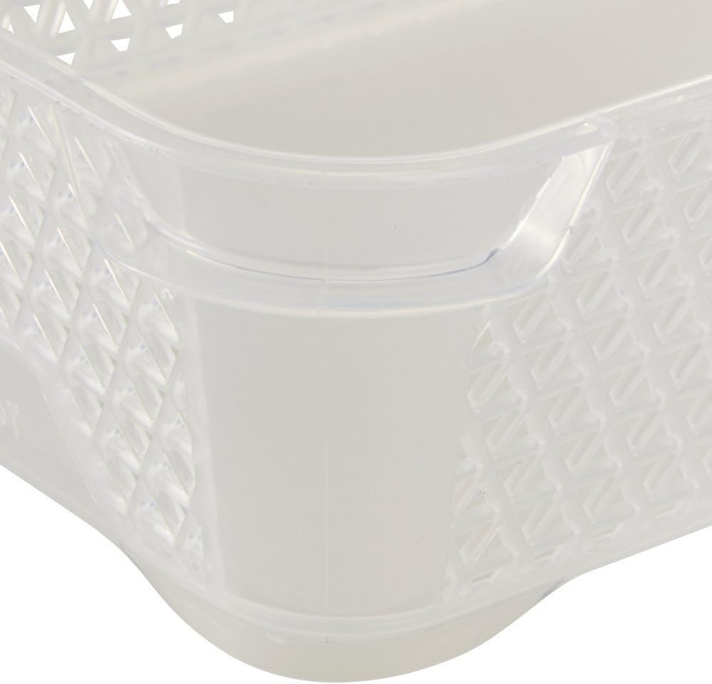 keeeper Mini Storage Basket, Stackable, A6 Size, 20x16x7 cm, Mirko, Transparent, DIN A6 - Image 5