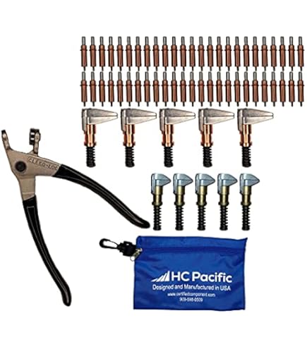 Kit de fixation - JORMFTTE - Acier inoxydable - Triangle - Carré