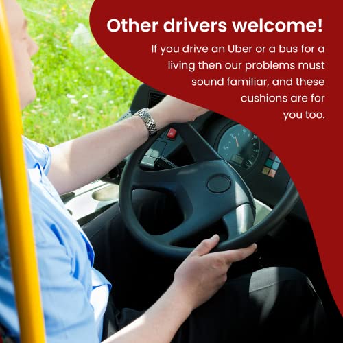 Truck Seat Cushion for Truck Driver Back Pain Truck Driver Seat