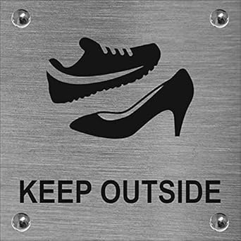 keep shoes outside