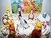 Disney Winnie the Pooh Deluxe Mini Cake Toppers Cupcake Decorations Set of 9 Figures with the Pooh, Tigger, Owl, Chistopher Robin and More!