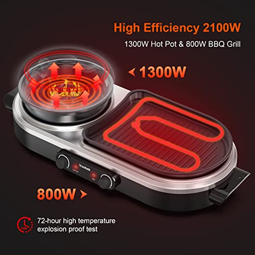 Hotpot Hot Pot with Grill Korean BBQ Grill Shabu Shabu Hot Pot Electric