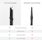 Cloud Nine Curling Wand Hair Curler Variable Temperature 125-175C Ceramic Barrel view 3